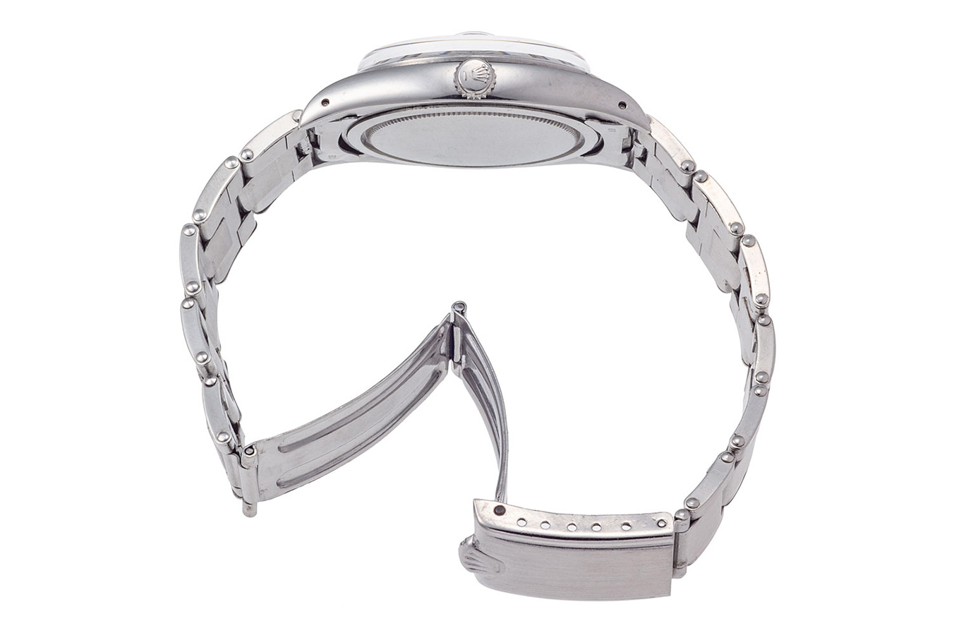 ロレックス オイスターデイト Ref.6494 ステンレス ブラック
