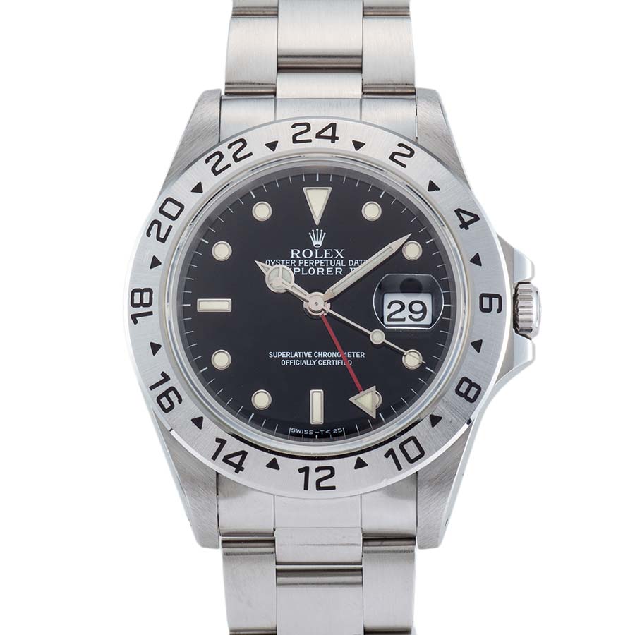 ロレックス ROLEX 16570 W番(1995年頃製造) ブラック メンズ 腕時計