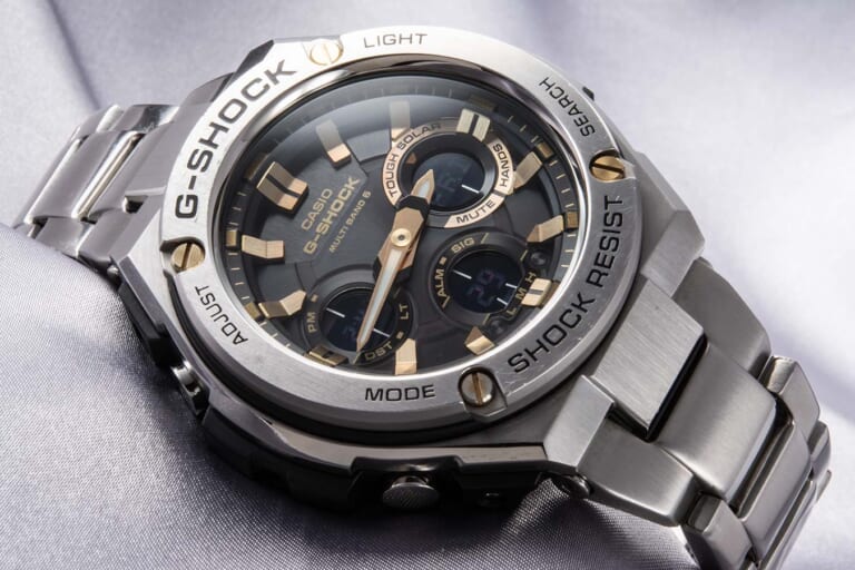 G-SHOCK Gスチール ソーラー電波 GST-W110D-1A9JF