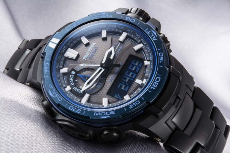 ☆☆CASIO カシオ PRO TREK プロトレック ブルーモーメント PRW-6000SYT-1JF 電波ソーラー メンズ 腕時計