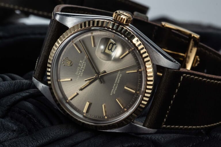 ROLEX ロレックス 1601-3 Date Just デイトジャスト 36 グレー 1968年 自動巻き J52982