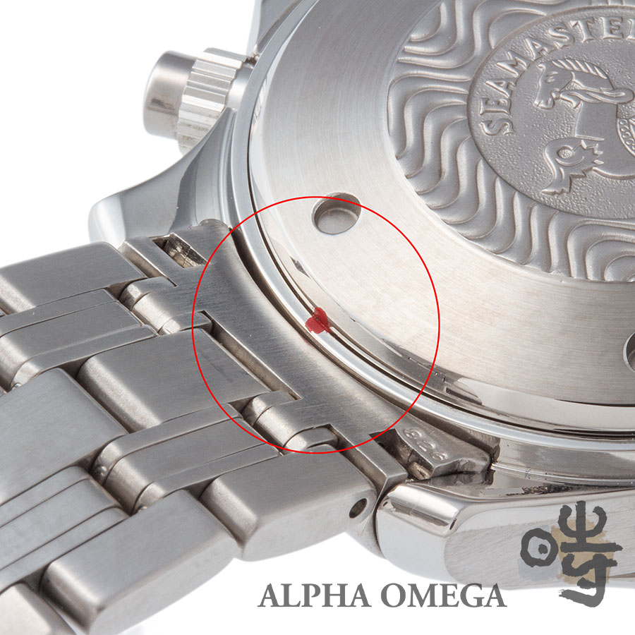 ☆良品 【OMEGA】オメガ シーマスター300 クロノグラフ 2599.80 自動巻き メンズ_734381