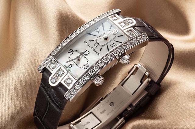 HARRY WINSTON Avenue Mini Dual Time