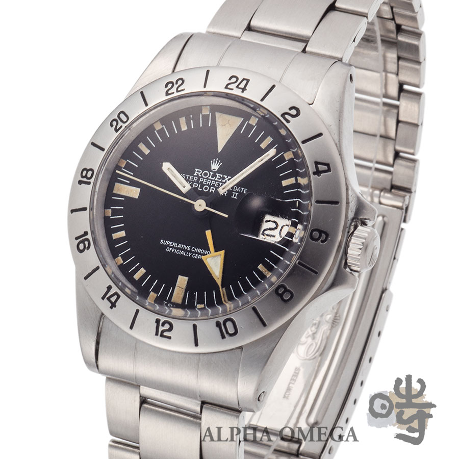 ロレックス EXPLORERⅡ Ref-1655 Mark-5 Dial & Mark-4 Bezel