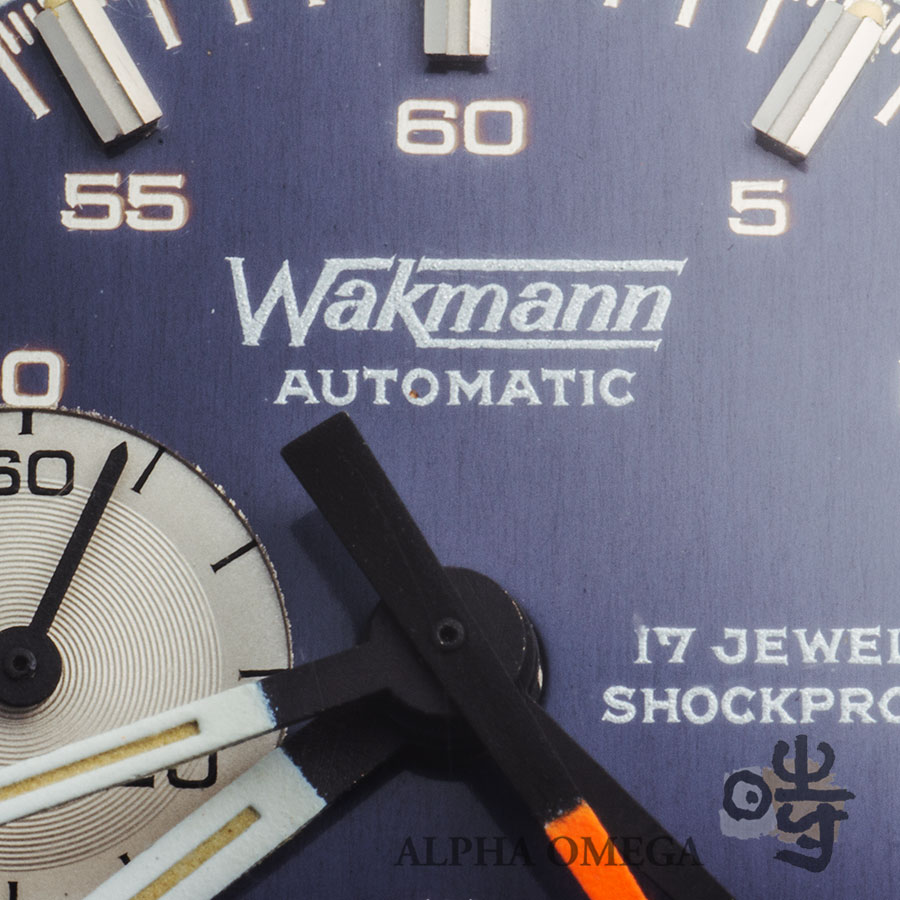 ワックマン WAKMANN 2レジスター クロノグラフ レマニア1341搭載 Ref ワックマン WAKMANN 2レジスター クロノグラフ レマニア1341搭載 Ref