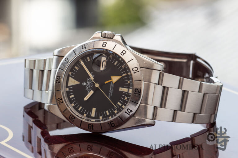 ロレックス エクスプローラー2 ストレート針 Ref.1655 1970/1972年 305番 マーク1ダイアル/ベゼル ヴィンテージ メンズ 腕時計