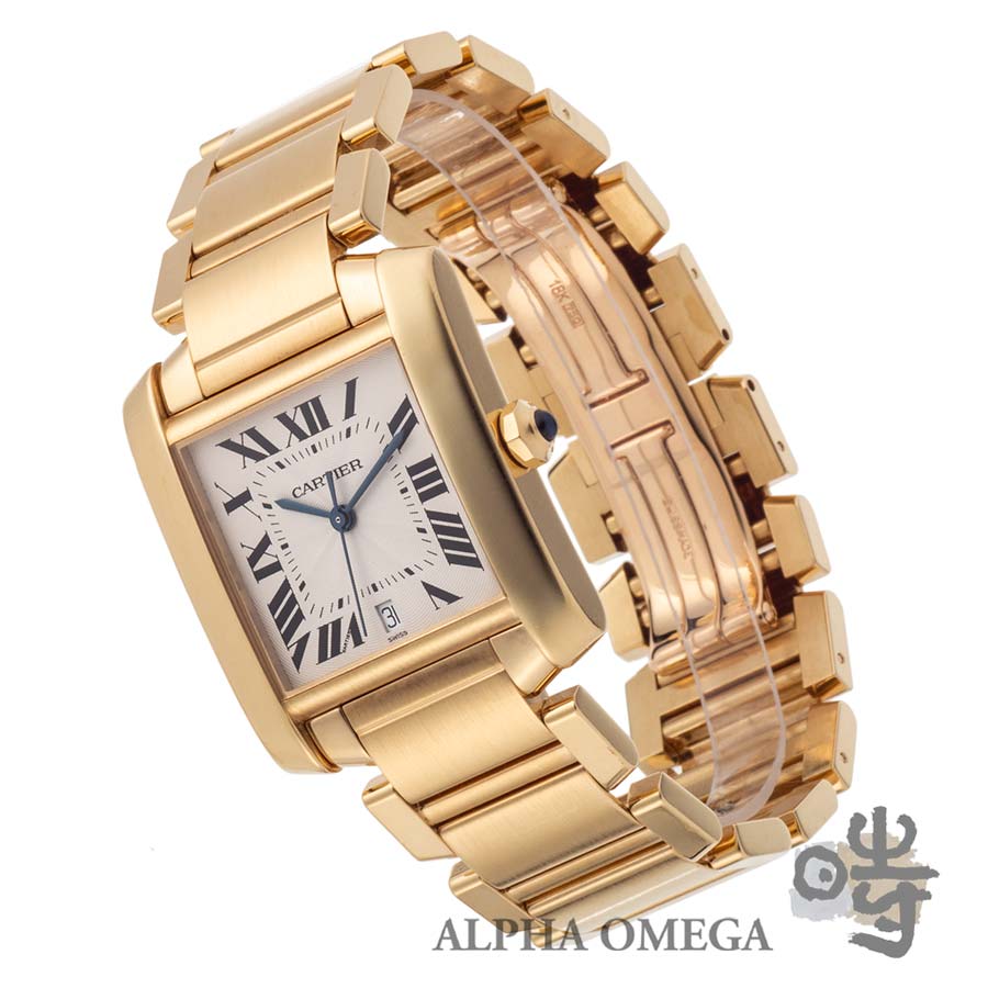 中古)CARTIER カルティエ タンク フランセーズ LM ラージモデル