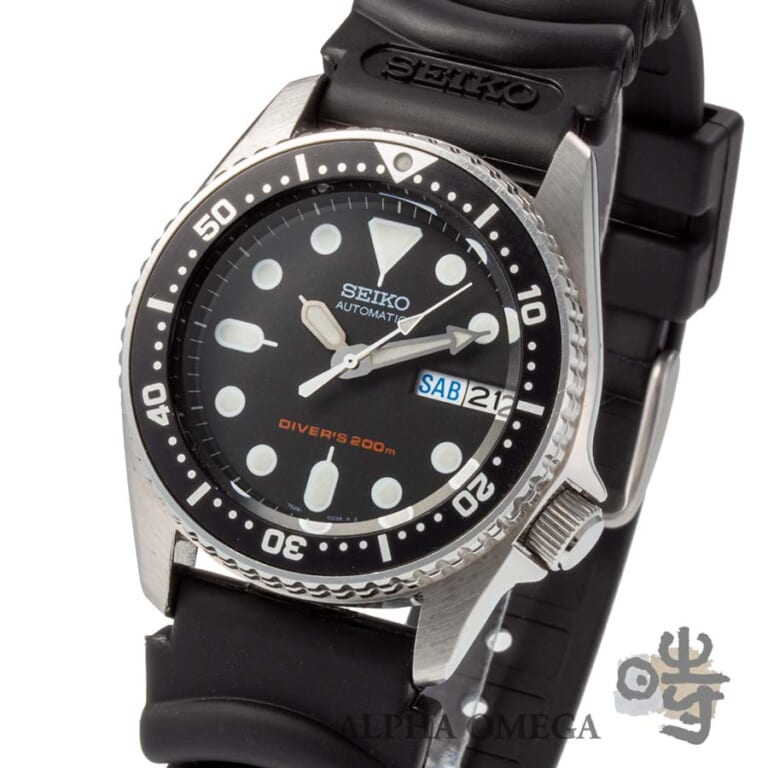 カイカイ ブラック&ホワイト　日本語版　美品 セイコー ダイバーズ ブラックボーイ 7S26-0030/SKX013
