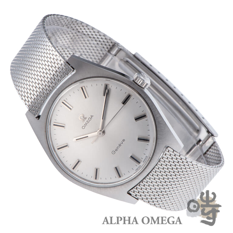 オメガ ジュネーブ Ref.135.041 スチール(SS) 1968年 ヴィンテージ メンズ 腕時計