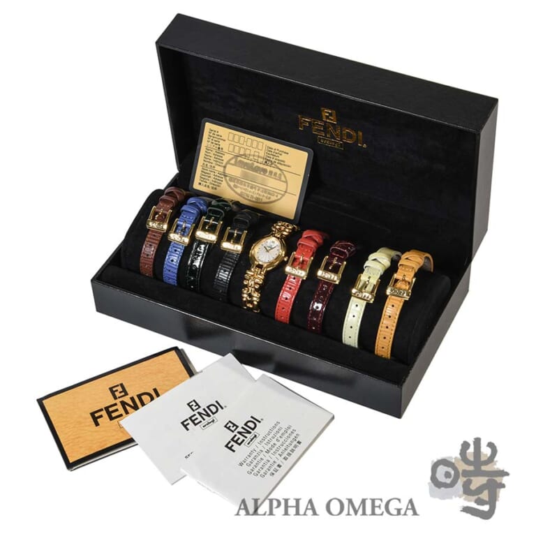 フェンディ チェンジベルト Ref.640L メッキ(YGP) 2000年代 ヴィンテージ レディース 腕時計