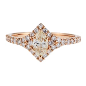 ノーブランド マーキースダイヤモンドリング