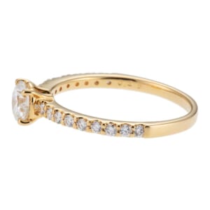 ノーブランド ソリテールダイヤモンドリング YG