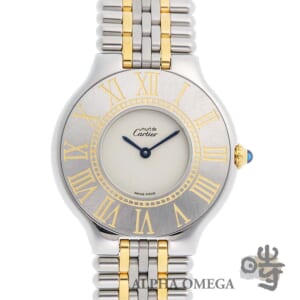 カルティエ マスト21 ヴァンティアン LM Ref.W10072F4 メッキ(SS/YGP) 2000年代 メンズ 腕時計