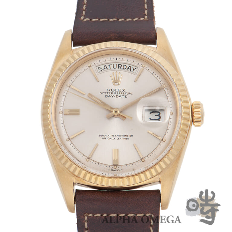 ロレックス デイデイト Ref.1803 ゴールド(YG) 変型ドアストップ 1964/1963年 100番 ヴィンテージ メンズ 腕時計