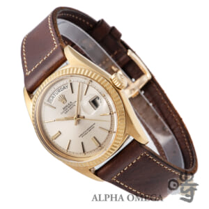 ロレックス デイデイト Ref.1803 ゴールド(YG) 変型ドアストップ 1964/1963年 100番 ヴィンテージ メンズ 腕時計