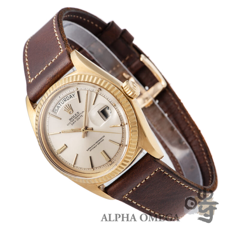 ロレックス デイデイト Ref.1803 ゴールド(YG) 変型ドアストップ 1964/1963年 100番 ヴィンテージ メンズ 腕時計