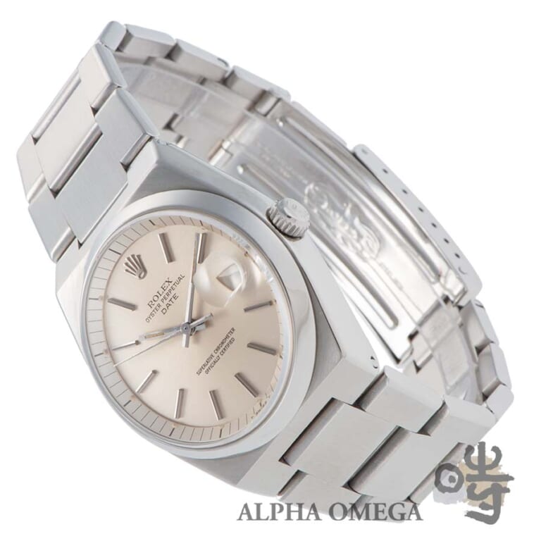 ロレックス オイスターパーペチュアルデイト オイスター50周年記念 Ref.1530 スチール(SS) 1974/1975年 405番 ヴィンテージ メンズ 腕時計