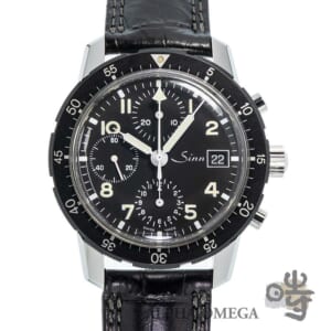 ジン パイロットクロノグラフ 手巻 Ref.103.B スチール (SS) 1980年代 ヴィンテージ メンズ 腕時計