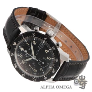 ジン パイロットクロノグラフ 手巻 Ref.103.B スチール (SS) 1980年代 ヴィンテージ メンズ 腕時計