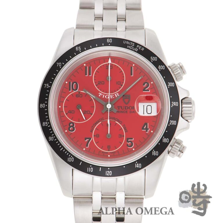 チューダー/チュードル クロノタイム タイガー レッド Ref.79260 スチール(SS) 1999年 ヴィンテージ メンズ 腕時計