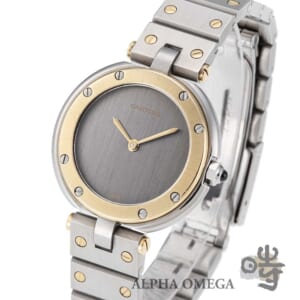 カルティエ サントス カレ ヴァンドーム Ref.81913 コンビ(SS/YG) 1980年代 ヴィンテージ レディース 腕時計