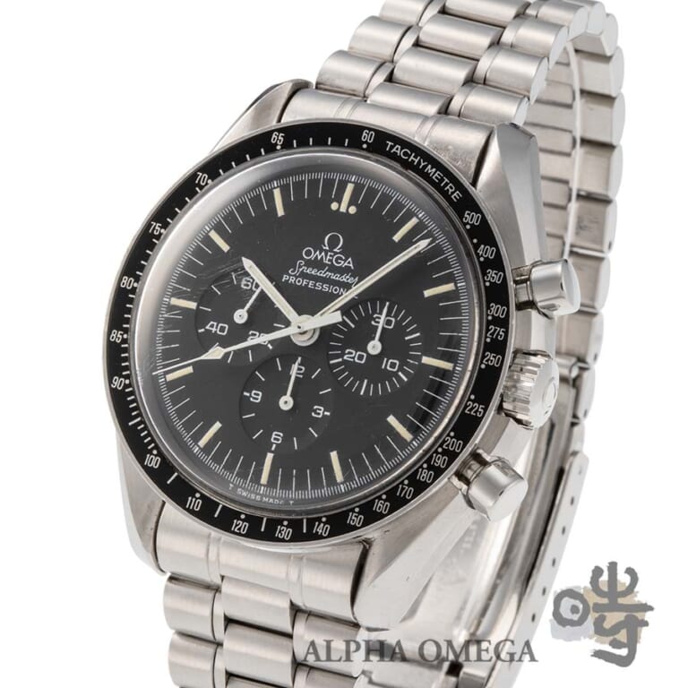 オメガ スピードマスター プロフェッショナル Ref.ST345.022/3590.50 1990年 4826番 ロングS/ロングR/下がりR トリチウム ヴィンテージ メンズ 腕時計