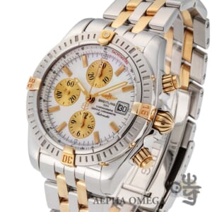 ブライトリング クロノマット エボリューション ビコロ シェル Ref.B13356 コンビ(SS/YG) 2000年代 メンズ 腕時計