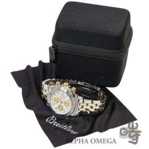 ブライトリング クロノマット エボリューション ビコロ シェル Ref.B13356 コンビ(SS/YG) 2000年代 メンズ 腕時計