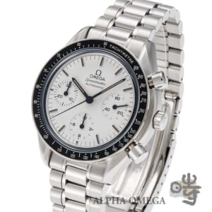 オメガ スピードマスター オートマチック/リデュースド オールホワイト 丸井限定 Ref.3510.20 1990年 メンズ 腕時計
