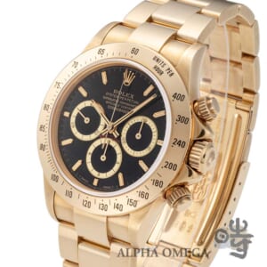 ロレックス コスモグラフ デイトナ マーク3 黒文字盤 Ref.16528 1991年 N番 シングルバックル/トリチウム/逆6/フレア ヴィンテージ メンズ 腕時計