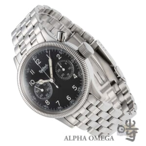 ハンハルト ワンプッシュクロノグラフ Ref.141.705.010 スチール(SS) 2004年 メンズ 腕時計