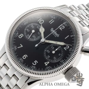 ハンハルト ワンプッシュクロノグラフ Ref.141.705.010 スチール(SS) 2004年 メンズ 腕時計