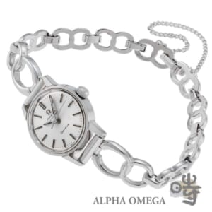 オメガ シーマスター ジュネーブ EPSAケース Ref.565.002 スチール(SS) ヴィンテージ国産ブレスレット 1966年 246番 ヴィンテージ レディース 腕時計