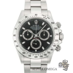 ロレックス コスモグラフ デイトナ Ref.116520 スチール(SS) ブラック 2004年 F番 細針 メンズ 腕時計