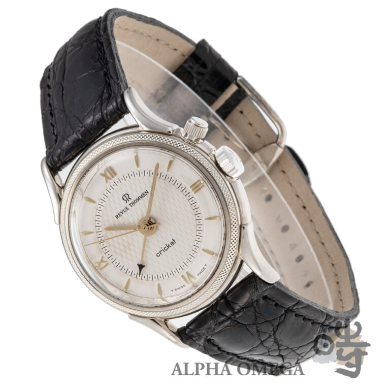 レビュートーメン クリケット Ref.8050001 シルバー(SV) 1990年代 ヴィンテージ メンズ 腕時計