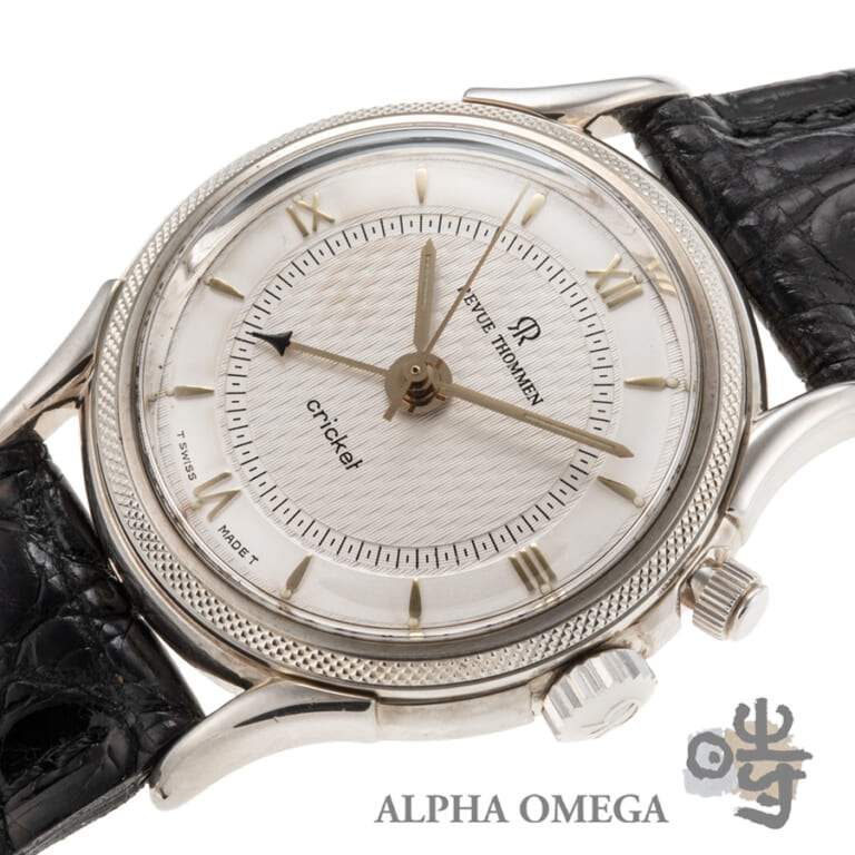レビュートーメン クリケット Ref.8050001 シルバー(SV) 1990年代 ヴィンテージ メンズ 腕時計