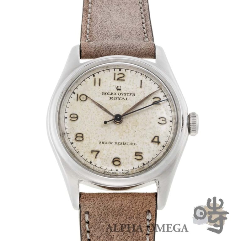 ロレックス オイスターロイヤル Ref.4444 スチール(SS) 1945/1946年 メンズ 腕時計