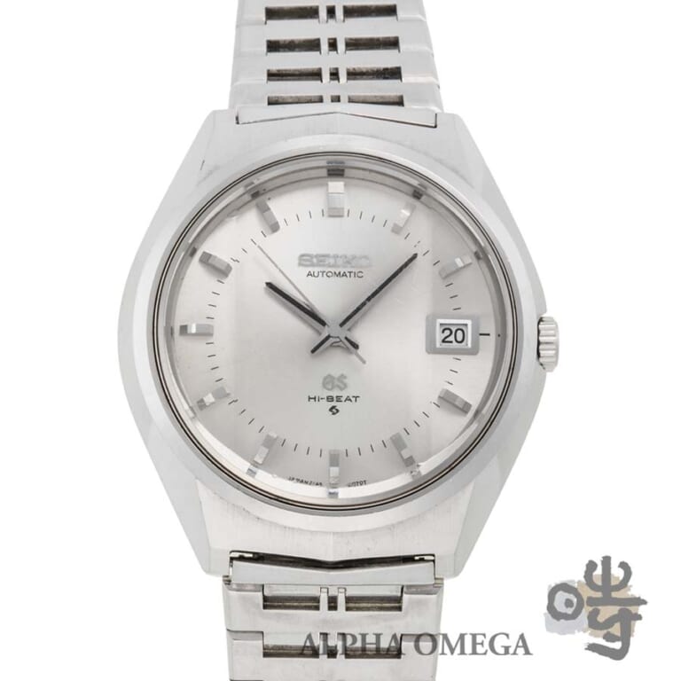 グランドセイコー 61GS ハイビート Ref.6145-8050 三面ガラス スチール(SS) 1972年04月 ヴィンテージ メンズ 腕時計