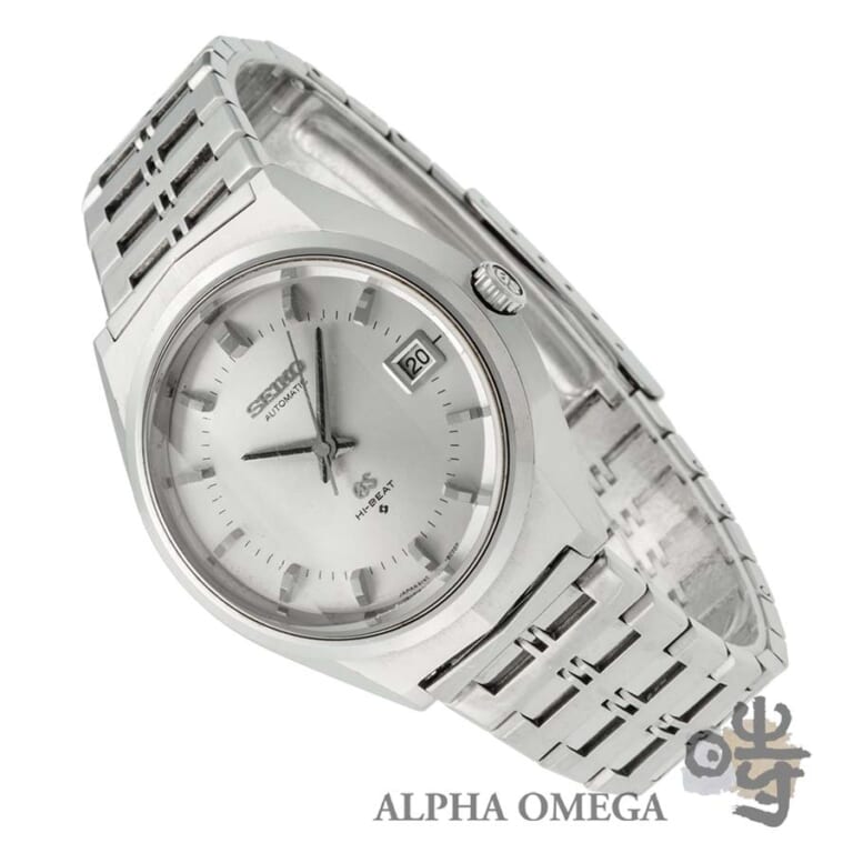 グランドセイコー 61GS ハイビート Ref.6145-8050 三面ガラス スチール(SS) 1972年04月 ヴィンテージ メンズ 腕時計