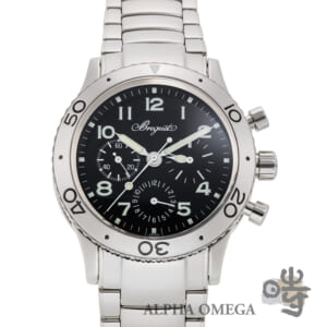 ブレゲ タイプXX アエロナバル ブレスレット Ref.3800ST/92/SW9 2005年トリチウム ヴィンテージ メンズ 腕時計