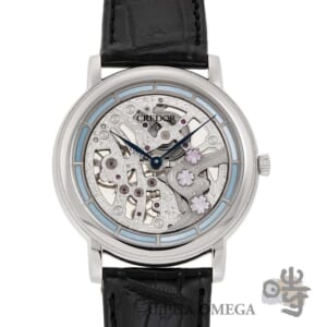 セイコー クレドール シグノ メカニカル スケルトン Ref.GBBD965/6899-00H0 2014年 40周年記念40個限定 メンズ 腕時計