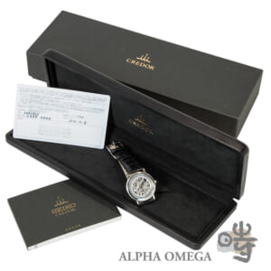 セイコー クレドール シグノ メカニカル スケルトン Ref.GBBD965/6899-00H0 2014年 40周年記念40個限定 メンズ 腕時計