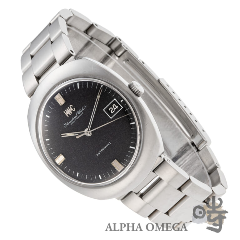 IWC インターナショナル ウォッチ カンパニー オールドインター オーバル ワンピースケース Ref.815 コンフェッティ/レッドアイ スチール(SS) 1970年代 ヴィンテージ メンズ 腕時計