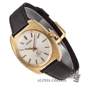 グランドセイコー 45GS 座布団 Ref.4520-8010 ゴールド(YG) 1970年12月 ヴィンテージ メンズ 腕時計