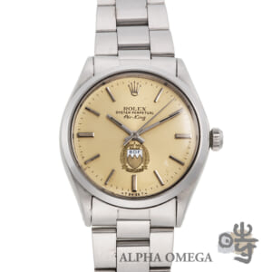 ロレックス エアキング クロノメーター Ref.1002 1972年 340番 バーレーン国防軍 ヴィンテージ メンズ 腕時計