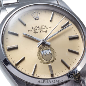 ロレックス エアキング クロノメーター Ref.1002 1972年 340番 バーレーン国防軍 ヴィンテージ メンズ 腕時計