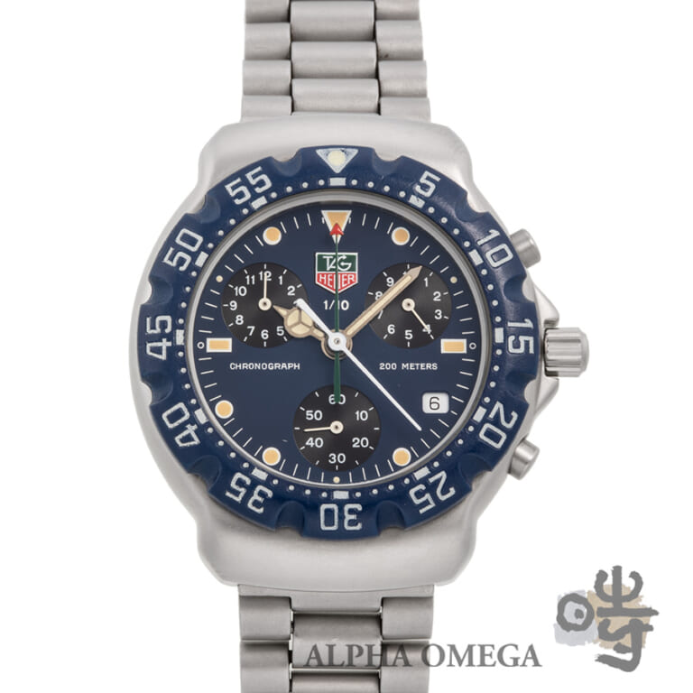 タグホイヤー フォーミュラ1 クォーツクロノグラフ Ref.570.513 スチール(SS) 1990年代 メンズ 腕時計