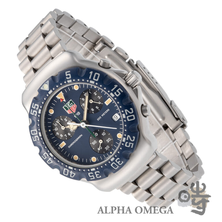 タグホイヤー フォーミュラ1 クォーツクロノグラフ Ref.570.513 スチール(SS) 1990年代 メンズ 腕時計