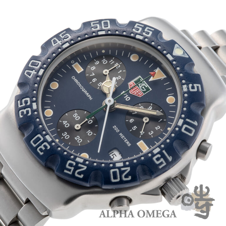 タグホイヤー フォーミュラ1 クォーツクロノグラフ Ref.570.513 スチール(SS) 1990年代 メンズ 腕時計