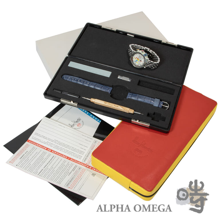 アランシルベスタイン クロノバウハウス2 ラッカー Ref.KT0509 スチール(SS) 2005年 999個限定 ヴィンテージ メンズ 腕時計